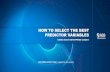 How to Select the Best Predictor Variables - … to select the best predictor variables using sas® enterprise guide ...