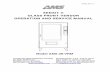 L0086 D Sensit II Glass Front VRM Vendor Operation and Ser… · l0086, rev. d sensit ii glass front vendor operation and service manual model ams 39-vrm automated merchandising systems
