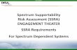 Spectrum Supportability Risk Assessment (SSRA) … UNCLASSIFIED Spectrum Supportability Risk Assessment (SSRA) ENGAGEMENT THEATER SSRA Requirements For Spectrum Dependent Systems