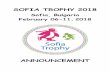 SOFIA TROPHY 2018 - Artistico Ghiaccio Asiago - Sofia... · SOFIA TROPHY SEMINAR The SOFIA TROPHY is educational project for skaters and coaches. ... Chicks Skater is a boy who was