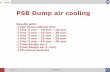 PSB Dump air coolingcfd.web.cern.ch/cfd/Presentazioni/2013/02_07_Air cooling PSB dump... · PSB Dump air cooling ... Fins ‘5 mm – 10 mm – 10 mm’ -) Fins ‘5 mm ... 8/12/2013