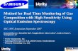 Method for Real Time Monitoring of Gas Composition with ... · Composition with High Sensitivity Using Optical Emission Spectroscopy AEC /APC Symposium September 2007 ... transmission