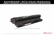 SAMSUNG SCX-6345 (R6345A) - uninetimaging.com · SAMSUNG SCX-6345 (R6345A) DRUM CARTRIDGE REMANUFACTURING INSTRUCTIONS First released in March 2007, the Samsung SCX-6345 series of