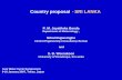 Country proposal SRI LANKA - University of Tokyo¾5000 4000 – 5000 3000 – 4000 2000 – 3000 1500 – 2000 1000 – 1500 500 – 1000 River basin boundary Rainfall gauging station
