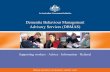 Dementia Behaviour Management Advisory Services (DBMAS) · Helping Australians with dementia, and their carers Supporting workers • Advice • Information • Referral Dementia