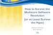 How to Survive the Multicore Software Revolution (or at ... · How to Survive the Multicore Software Revolution (or at ... Twenty Questions to Ask When ... If software developers