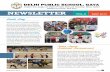 NEWSLETTER · NEWSLETTER VOL -5 MAY 2017 Earth Day Inter House Kabbadi Tournament With a motive to create awareness ... filled on the field joyous