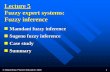 Lecture 5 Fuzzy expert systems: Fuzzy inference · Fuzzy expert systems: Fuzzy inference ... Pearson Education, 2005 3 Mamdani fuzzy inference ... the fuzzy operator ...