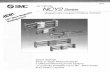 NCY2 series - SMC Pneumatics · NCY2 series Air Cylinder a Magnetically Coupled Rodless Cylinder Space Savings Basic or Slider Model Available ... D.J79 D-F7NV D.F7PV Reed Switch