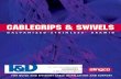 CABLEGRIPS & SWIVELS - Thorne and Derrick UK · Application load is normally calculated ... ACSR conductor, bare conductor and ground wires. ... BREAKING STRENGTH (LB)