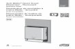 Tork Matic Hand Towel Dispenser - Recessed Distributeur …az745204.vo.msecnd.net/docs-c5/AFH/AFH_Regional_local/Americas/U… · Distributeur de serviettes à ... Buyer acknowledges