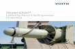 StreamDiver Utilizing New Hydropower Potential - Voith | … · hydropower plants Over 85 percent of all existing dams in the world remain unused for ... turbine design + flexible