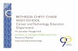BETHESDA CHEVY CHASE HIGH SCHOOL Career … CHEVY CHASE HIGH SCHOOL Career and Technology Education Department ... Development 3 Group C Child Studies Internship.