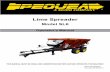 Lime Spreader - Pequea Machine Ops...2 INTRODUCTION Thank-You for choosing the Pequea Lime Spreader. Your spreader is the result of years of re-search and development work. This Operator’s