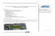 Atmel AVR1912: XMEGA-B1 Xplained Hardware User's Guide · 6 Atmel AVR1912 8397A-AVR-10/2011 4 Connectors The 90° angled, 6-pin, 100mil header is the PDI programming and debugging