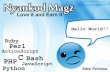 Nyankod Magz edisi 1, 6 Februari 2012 sih pengen jadi programer, bisa bikin aplikasi macem-macem sendiri, bisa berkarya di bidang IT, kayak orang-orang sono. Tapi bingung mesti mulai