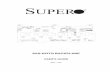 SUPER · ii SAS-833TQ Backplane User's Guide Manual Revision 1.0b Release Date: November 24, 2008 Unless you request and receive written permission from Super Micro Computer, Inc.,