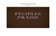 CHART - HECTOR GABRIEL · PEOPLES PRAISE CHART Peoples Praise ... Let the peoples praise G ... Let it be known Key: C Verse 3 When He calls there’s no regrets