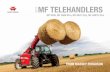 MF TELEHANDLERS - Massey Ferguson handling/mftelehandl… · from massey ferguson 75-122 hp mf telehandlers mf 9205, mf 9306 xtra, mf 9407 xtra, mf 9407s xtra