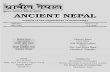 Ancient Nepal (प्राचीन नेपाल), Journal of the …himalaya.socanth.cam.ac.uk/collections/journals/ancient...ANCIENT NEPAL Journal of the Department of Archaeology