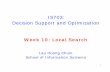 IS703: Decision Support and Optimization - mysmu.edu · IS703: Decision Support and Optimization Week 10: ... (tabu search, simulated ... Lin-Kernighan Heuristic