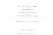 Lyric, Meaning, Audience - University of Notre Dameundpress/excerpts/P01098-ex.pdfLyric, Meaning, Audience Oral Tradition Northern Europe . University of Notre Dame Press ... song