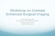 Workshop on Contrast Enhanced Surgical Imaging on Contrast Enhanced Surgical Imaging ... Also general imaging devices like PET (requires drug), ... ophthalmic angiography “”imaging