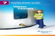 Energy saving solutions for home comfort Water heaters · *Manitoba Hydro is a licensee of the ... Energy saving solutions for home comfort. ... • combination hot water systems