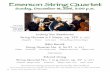Photo by Lisa Mazzucco Ludwig Van Beethoven String … Van Beethoven String Quartet in F Major, ... Emerson String Quartet appears by arrangement with IMG Artists LLC, ... Jean Sibelius