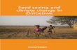 Seed saving and climate change in Zimbabwe - Progressio · 4 Seed saving and climate change in Zimbabwe † Executive Summary Executive summary This study of farmers in two districts