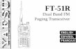 Dual Band FM Paging Transceiver - IW2NMX Instruction Manual.pdf · DTMF and Message Paging with Morse Code ... decoder announce the message in Morse code! ... Circuit type: Double-conversion