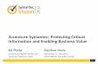 Accenture-Symantec: Protecting Critical Information …vox.veritas.com/legacyfs/online/veritasdata/SS B18.pdf · Accenture-Symantec: Protecting Critical Information and Enabling Business