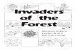Invaders of the Forest - eekwi.orgeekwi.org/teacher/invasivesguide/Invaders of the Forest.pdf · Invaders of the Forest Educators’ Guide to Invasive Plants of Wisconsin’s Forests