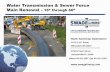Water Transmission & Sewer Force Main€“Feasibility study –Cost analysis –Evaluation of replacement / refurbishment alternatives –Engineering Trenchless Construction –Swagelining