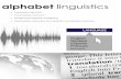 Translation Services - Alphabet Linguistics · alphabet linguistics • Translation Services • Transcription Services • Multilingual Desktop Publishing • Multimedia, ... Cebuano