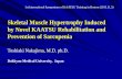 Skeletal Muscle Hypertrophy Induced by Novel KAATSU ... · A negative protein balance induces muscle atrophy, whereas a positive balance induces muscle hypertrophy. After muscle disuse,