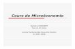 Cours de Microéconomiecours-eco.weebly.com/uploads/2/9/8/6/2986627/micro_c… ·  · 2012-08-01Samira OUKARFI –MICROECONOMIE L’étude du comportement du consommateur implique