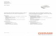 TOPLED Datasheet Version 1.1 LG T67K - media.osram.info · 2015-12-08 2 Version 1.1 LG T67K Ordering Information Bestellinformation Type: Luminous Intensity 1) page 20 Ordering Code