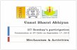 Unnat Bharat Abhiyan - IIT Bombaysohoni/uba2015sept.pdf · Unnat Bharat Abhiyan ... (HAL) -CSR fellowships NGO ... PhD work on fuel efficient cook stove in a tribal village Community