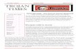 TROJAN TIMES TROJAN TIMES - …stfrancismorgantown.com/download/sfcs_alumni/Trojan Times Edition … · The true Trojan colors of black and red, ... Morgantown St. Francis Alumni