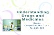 Understanding Drugs and Medicines - White Plains Public ... · Understanding Drugs and Medicines Drugs ... • Identify four different types of medicines and their ... • Antacids: