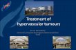 Treatment of hypervascular tumours - … · Treatment of hypervascular tumours ... Tumor definition. An abnormal mass of new tissue growth ... • Secondary embolisation in treatment