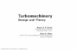 Turbomachinery Design and Theory - sv.20file.orgsv.20file.org/up1/1042_1.pdf · Lubrication Fundamentals, ... Ultrasonics: Fundamentals, Technology, ... Rapid Prototyping Technology:
