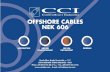 OFFSHORE CABLES NEK 606 - Infoklikk.no€¦ · Offshore Cables NEK 606 Dual Compound Halogen Free - Mud Resistant (–40 Deg C) Low Smoke Flame Retardant Fire Resistant Type Approvals: