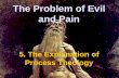 5. The Explanation of Process Theology · influential school of Process Theology. ... nIn the Beginning (In Whitehead’s Process Philosophy): nThere was a preexistent God and an