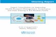 Expert Consultation on Improving Health Research ... · Improving Health Research Management, Governance and Data-Sharing in ... Consultation on Improving Health Research ... guideline