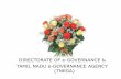 DIRECTORATE OF e-GOVERNANCE & TAMIL NADU e-GOVERNANCE ... · Tamil Nadu e-Governance ... This software enables the Commercial Tax Dealers to register online and to file their monthly