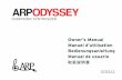 ARPODYSSEY Owner's manual · ARP ODYSSEY - 4 - Introduction to the ODYSSEY What is the ODYSSEY? The ODYSSEY was manufactured from 1972 through 1981 by the ARP Corporation, and was