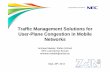 Traffic Management Solutions for User-Plane Congestion …€¦ · Traffic Management Solutions for User-Plane Congestion in ... for congestion mitigation in LTE EPS ... of user plane