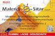 Malerei Sitar · Malerei Sitar GmbH Malerei - Beschichtungstechnik Fassadengestaltung - Sonnenschutz 3712 Maissau Kremserstraße 2 Tel: 02958/83370  FARBEN ...